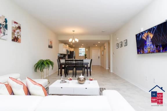 Unwind with the private balcony view -Near Disney!
